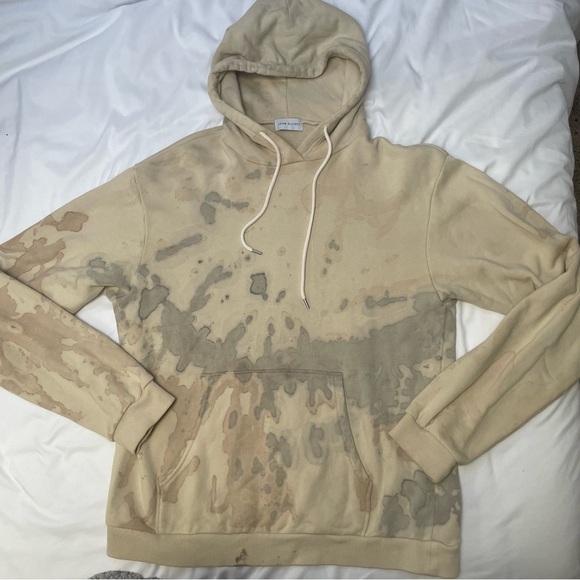 John Elliott Beach Tie Dyed Loopback Cotton Hoodie size L - Picture 1 of 4